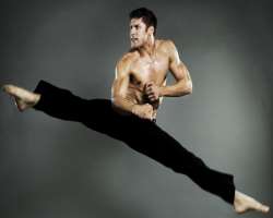 Apart from acting, he is also a martial artist and Apart from acting, he is also a martial artist and has taken jujutsu lessons from John Therien and is trained in Kickboxing with kickboxing champion J